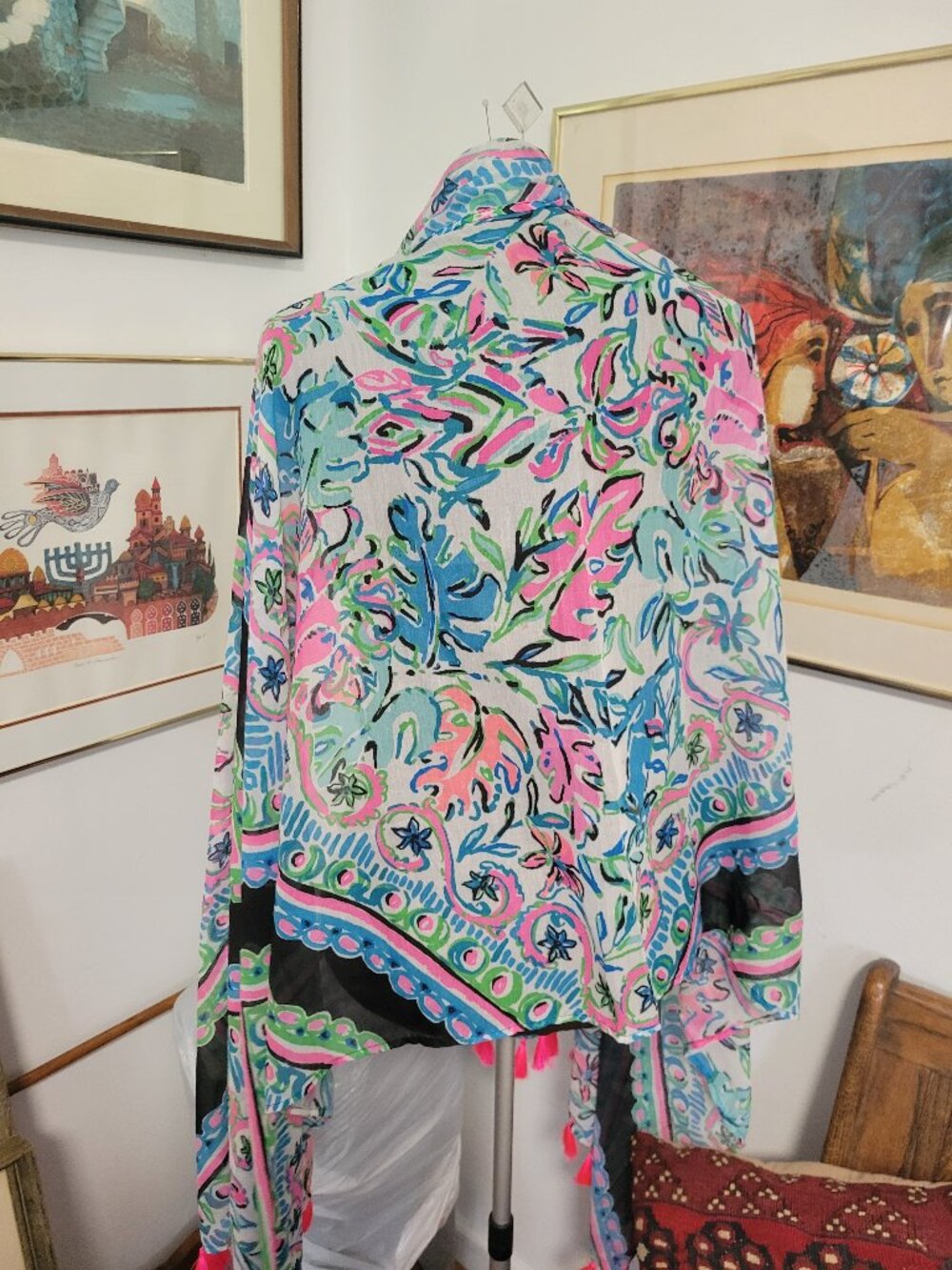 Lilly Pulitzer Large Swimsuit Cover or Beach Sarong in Bright Colors